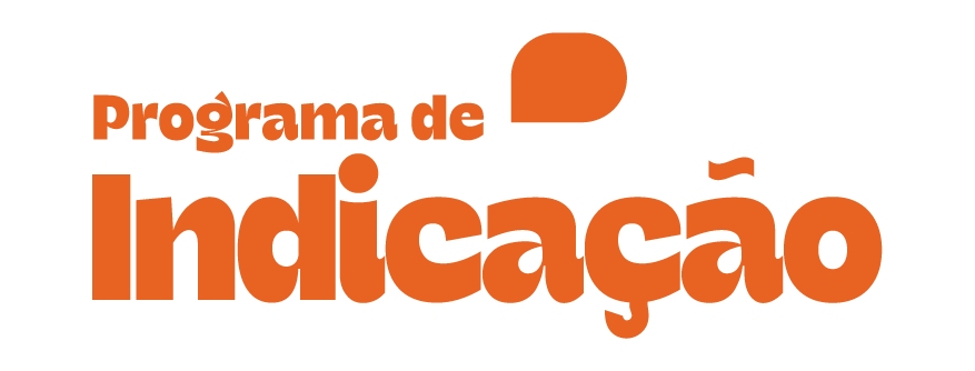 Logo - Programa de indicação laranja