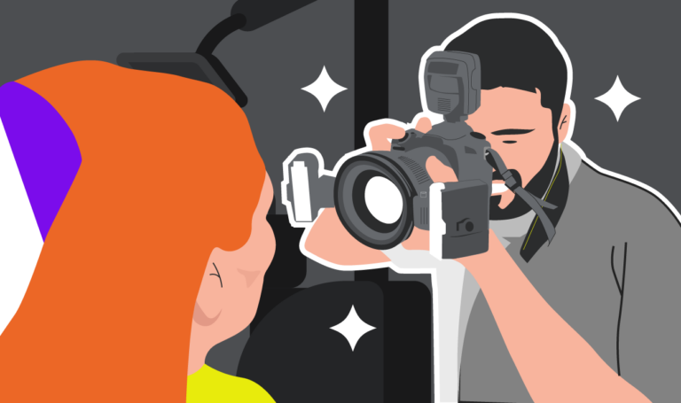 Fotografia odontológica: imagem ilustrativa de profissional fotografando o tratamento do paciente.