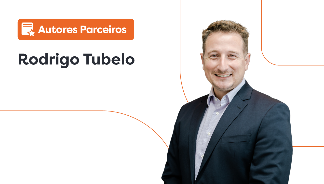 Foto do parceiro Clinicorp Rodrigo Tubelo que é Dentista, gerente de clínica da Zenith, especialista em Implantodontia e coordenador do MBA de Gestão em Clínica Odontológica.