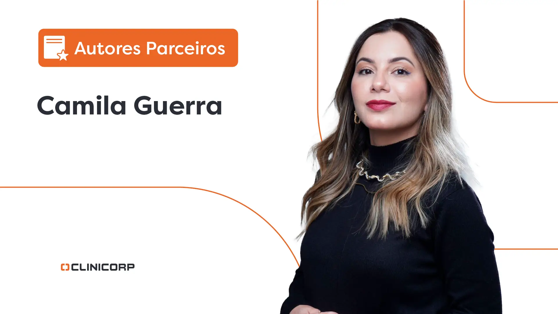Foto da parceira Clinicorp: Camila Guerra que é Dentista, especialista em Harmonização Orofacial, Dentística e Estética. CEO do Instituto Camila Guerra.