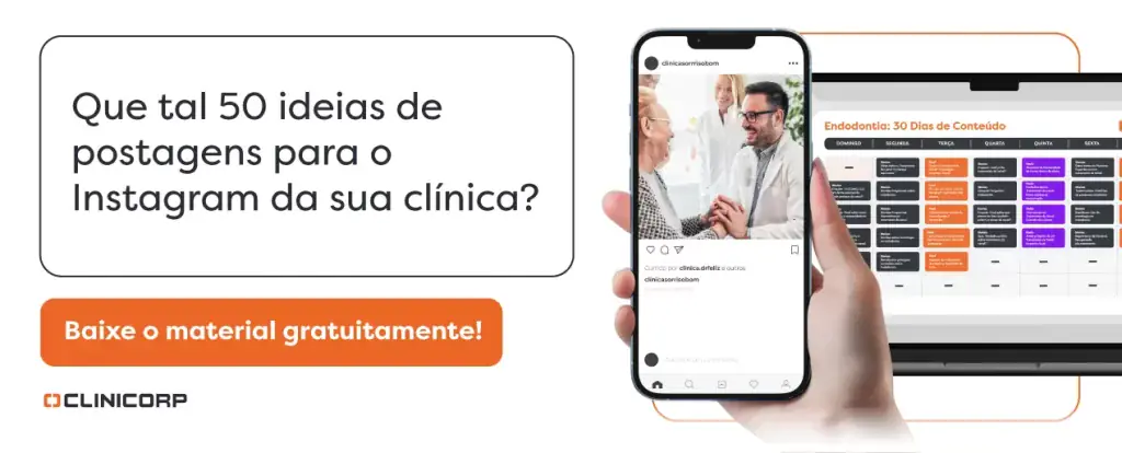 Banner 50 ideias para postagem Instagram